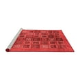 thumbnail image 2 of Ahgly Company Machine Washable Indoor Rectangle Abstract Red Modern Area Rugs, 8' x 10', 2 of 4