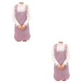 thumbnail image 2 of maskred Tablier Moderne Femmes Filles Cuisson Imperméable Anti-Huile Cuisine BBQ N ° 03 2Set, 2 of 6