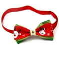 thumbnail image 2 of Collar de pajarita Billuyoard Accesorio de ropa para gatos Navidad Suministros para perros PT003672-09, 2 of 6
