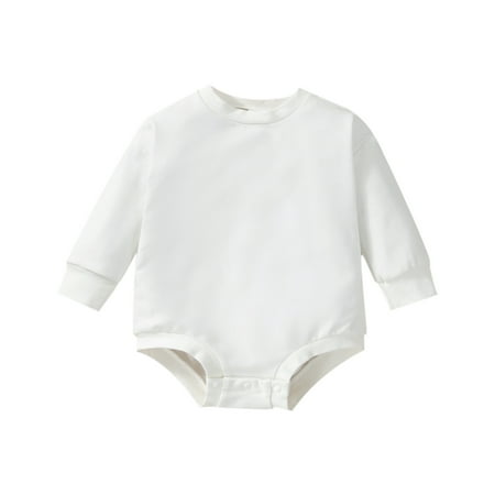

Newborn Toddler Baby Boy Girl Fall Triangle Jumpsuits Long Sleeve Sweater Bodysuit Unisex Infant Casual Romper Outfit Autumn