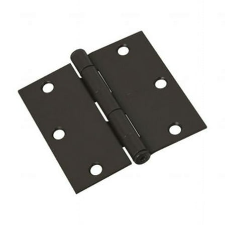 Stanley Hardware 830203 Hinge Door 3-1/2In Sq Cnr Orb - Oil Rubbed Bronze