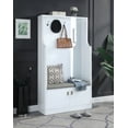 thumbnail image 4 of AC01030 - Hall Tree, White High Gloss Finish - Buck II, 4 of 6