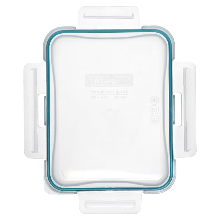 Snapware, Food Storage Lid, 7211R, Clear with Juniper Green Gasket