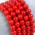 thumbnail image 4 of Natural Healing Power Gemstone Crystal Beads Unisex Adjustable Macrame Bracelets 8mm,Coral Red, 4 of 4