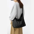 thumbnail image 4 of Bolso de compras unisex SSuperp grande para mujer negro, 4 of 5