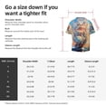 thumbnail image 5 of Kdxio Men's Hawaiian Shirt for Men Short Sleeve Shirt Sailing Ship Ocean Sunset Summer Casual Holiday Beach Button Down T-Shirts, 5 of 5