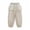 Beige C, variant on Asxite Toddler Girls Plaid Lace Detail Loose Breathable Casual Pants Elastic Waist Summer 5-15 Y