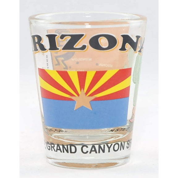 Arizona The Grand Canyon State All-American Collection Shot Glass