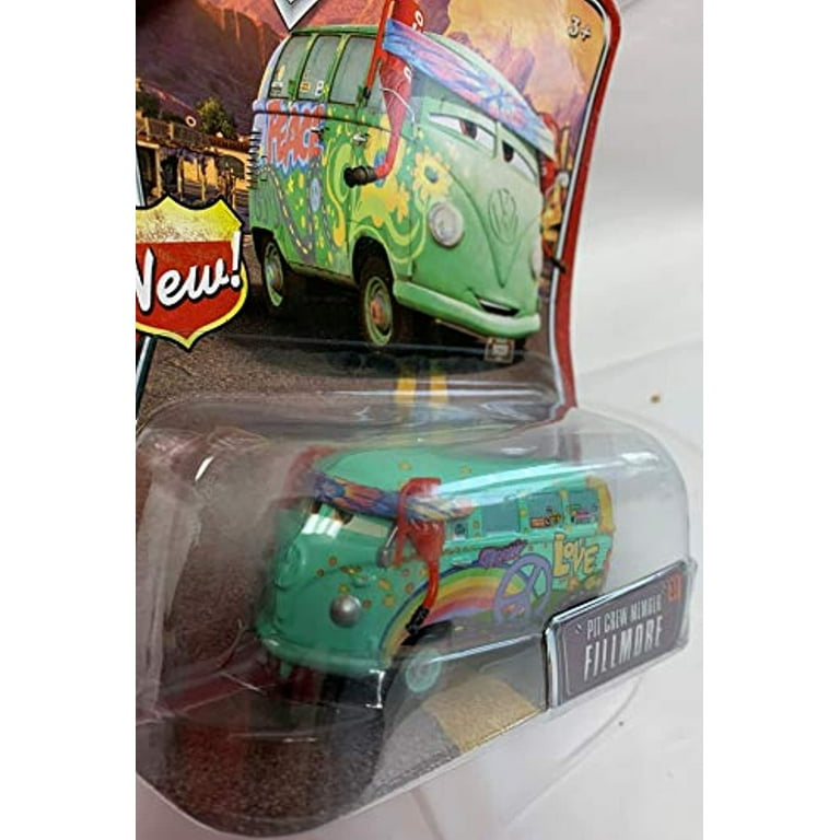 ディズニー・ピクサー カーズ フィルモア 37 Disney Pixar Cars Pit Crew Fillmore Toy Car, 1:55 Scale