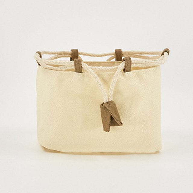 Bolsa de cosméticos de lona de lavado japonesa informal multifunción con cordón para el trabajo Tmvgtek Para estrenar