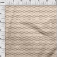 thumbnail image 3 of oneOone Viscose Jersey Light Beige Fabric Hearts Print Sewing Craft Projects Fabric Prints By Yard 60 Inch Wide, 3 of 5