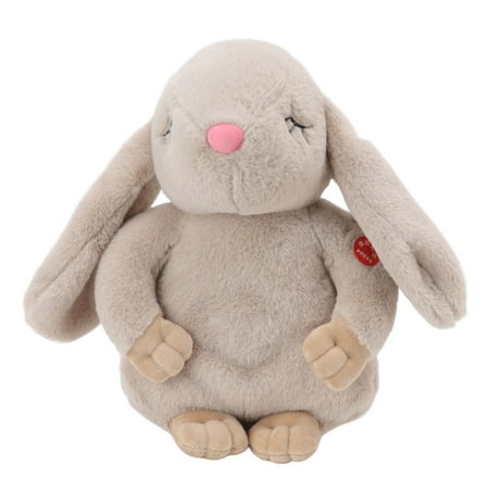 

Electric Bunny Doll Toy Singing 29 Light Music Bunny Baby Sleep Soother Multifunctional Vivid Hook And Loop For Strollers