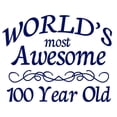 thumbnail image 2 of CafePress - Awesome 100 Year Old Mug - 11 oz Ceramic Mug - Novelty Coffee Tea Cup, 2 of 4