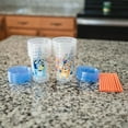 thumbnail image 3 of The First Years Bluey Take & Toss Toddler Straw Cups - Spill Proof Toddler Sippy Cups with Snap On Lids and Straws - Bluey Gifts and Bluey Party Supplies - 10 Oz - 10 Count, 3 of 6