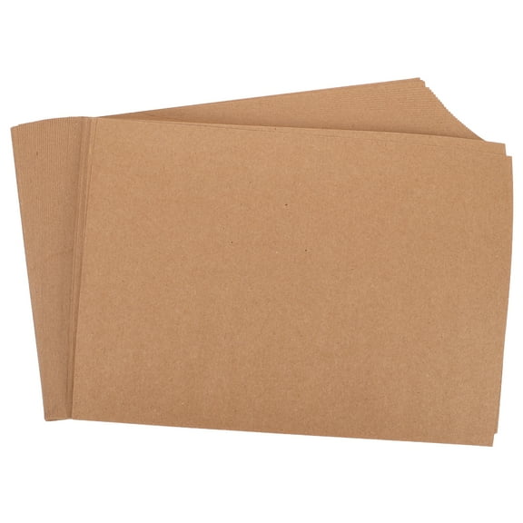 MLINS  50 Pcs Flat Board Cardboard Double-sided Tape Kraft
