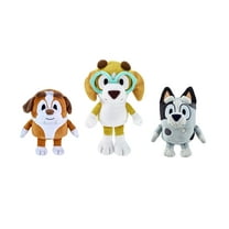 Bluey Friends - Winton, Muffin and Honey Stuffed Plush Bundle for Kids