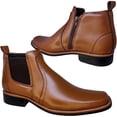 thumbnail image 4 of Botines Hombre Casuales en Piel Vacuno Botas de Cierre Lateral y Punta Cuadrada MD10 Enco Footwear Enco Footwear mod.20 Botín Chelsea Bota Casual Piel Vacuno, 4 of 5