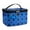 Blue, variant on Qholemyo Exquisite Large Capacity Portable Makeup Bag Travel Toiletry Storage Organizer Cosmetic Box Gifts For Women Travel Essentials