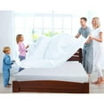 thumbnail image 3 of Waterproof Mattress Encasement Cover Queen Size Soft, Breathable Cotton Terry Fabric | Helps Prevent Bed Bugs, Dust Mites, Bacteria, Allergens | Repels Urine and Liquids | Ultra-Quiet, 3 of 9