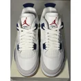 thumbnail image 4 of Ni - ke Ni - ke SB x Air Jordan 4 Retro White Navy Gum DR5415-100 Mens Size 9 DS, 4 of 5