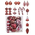 thumbnail image 2 of 4/6/16 piezas de adornos de bolas de Navidad, adornos de bastones de caramelo, piruletas de menta, adornos colgantes, suministros para fiestas navideñas, 2 of 5