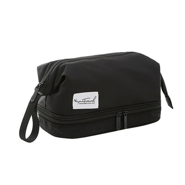 Travel Bags for Women Translucent Makeup Bag, Makeup Bag Set with Frosted Semi Transparent Zipper, Portable Travel Bag, Easy to Hang Makeup Bag Makeup Travel Bag