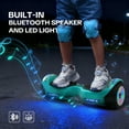 thumbnail image 4 of MOSTA All Terrain Self-Balance Scoote ,Electric Scooter Board for Kids & Adults with Bluetooth and Led Lights,6.5 inch,165 lbs capacity Perfect Gift, 4 of 7