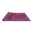 thumbnail image 2 of Ahgly Company Indoor Square Abstract Pink Modern Area Rugs, 3' Square, 2 of 4