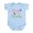 Sky Blue, variant on CafePress - I Love Nonna Infant Bodysuit - Baby Light Bodysuit, Size Newborn - 24 Months