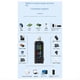 thumbnail image 5 of Probador USB DC Voltímetro Digital Amperimetro Corriente Voltaje Amperímetro Detector Banco de Energía Indicador de Cargador, 5 of 5