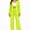 Light Green, variant on Women’s 2-Piece Blazer and Wide-Leg Pants Set, High-Waist Business Casual Suit Outfit for Work