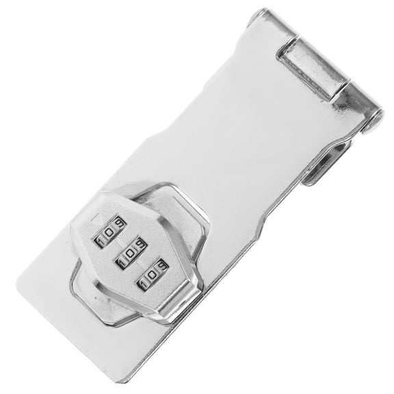 WHAMVOX Password Refrigerator Lock 12.00X4.00X2.50CM Silver