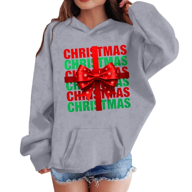 Sudadera con capucha para niñas y niños, sudadera de manga larga con cuello redondo y estampado de moda, jersey con bolsillo, sudadera de poliéster para niñas