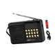 thumbnail image 5 of Radio portátil BT 5.4 para regalo para personas mayores Fácil de usar Versátil para el hogar Viajes Retro Negro, 5 of 9