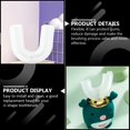 thumbnail image 4 of HLONK 2 Pcs U-shaped Toothbrush Heads Replacement Electric Toothbrushes Type Ultrasonic Whitening Teeth Cleaner, 4 of 6