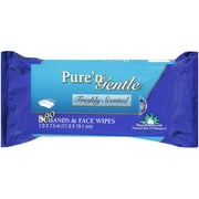 Pure 'N Gentle Freshly Scented Wipes, 90ct