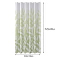 thumbnail image 3 of Zenghuiiii Heavy Duty Shower Curtain Liner with Suction Cups Bath Shower Curtain Liner Clear Non Bathroom, 3 of 3