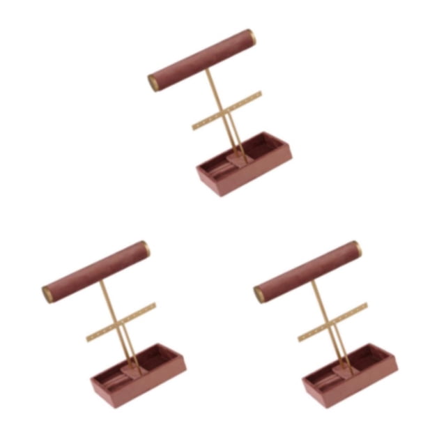 Minnieouse Jewelry Display Shelf Rack Necklace Watch Holder Organizer Storage Hanging Type1