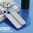 thumbnail image 2 of LYD adecuado para iPhone13 Mini Pro Max todo incluido agujero fino mate galvanoplastia cubierta protectora transparente funda para teléfono móvil lyd modelStyleType, 2 of 2
