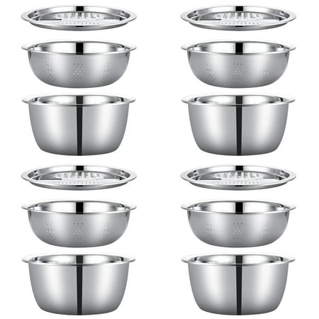 

Multifunctional Stainless Steel Basin Multifunction Stainless Steel Basin Stainless Steel Basin Grater 2PCS Garlic Grater Ceramic Garlic Grater Bowl Vegetable Grinder Walnut Huller Carrot Soap Base