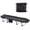 Black, variant on CONCETTA 71 Inch Camping Cot Extra Wide, Heavy-Duty Oxford Fabric, Portable Folding Sleeping Bed, Black