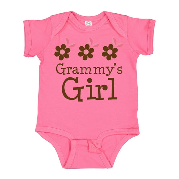 Inktastic Grammy's Girl Daisies Girls Baby Bodysuit