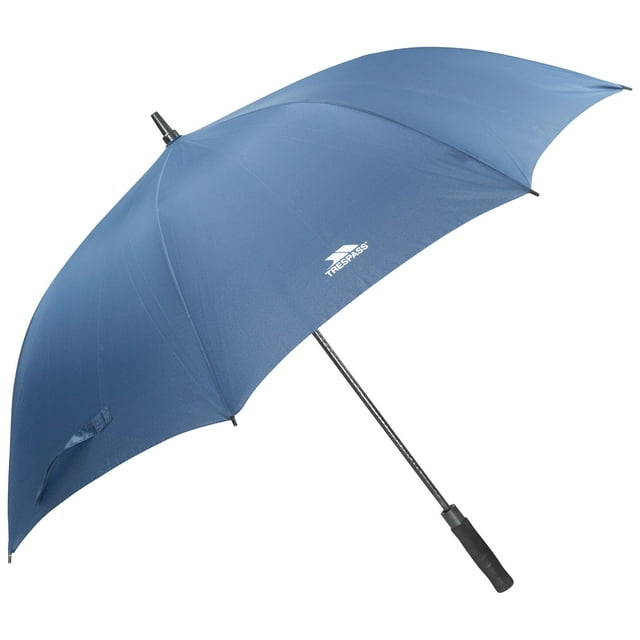 Trespass Parapluie de Golf Automatique 30 Pouces, Poignée Douce, Résistant au Vent avec Tige en Fibre de Verre et Nervures