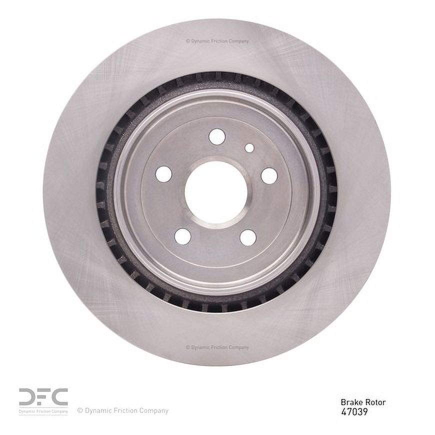 Rear Dynamic Friction Company Disc Brake Rotor 600-47039 (1) For 2009-2019 Cadillac CTS, 2010-2022 Chevrolet Camaro