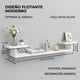 thumbnail image 2 of Repisa Flotante Para Tv Decorativa Reforzada Blanco, 2 of 5