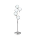 thumbnail image 1 of 5 Light Incandescent Table Lamp SC Finish w/WH Glass, 1 of 1