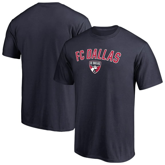 Men's Navy FC Dallas Victory Arch T-Shirt