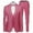 RD3, variant on sususu Men Suit Jacket Blazer,Black Suits for Men,Classic Slim Fit Vest and Trousers Set formal Wear for Wedding Banquet Business Events and Attire
