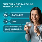 Ageless Brain Memory Supplements for Adults, Nootropic Brain Supplement, Brain Health Supplements for Adults with Vitamin B6, Alpha GPC, Bacopa Monnieri by PureHealth Research