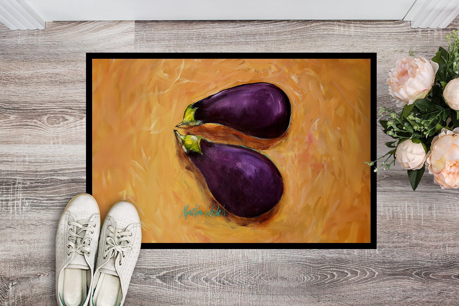 EP II Eggplant Doormat 27 in x 18 in